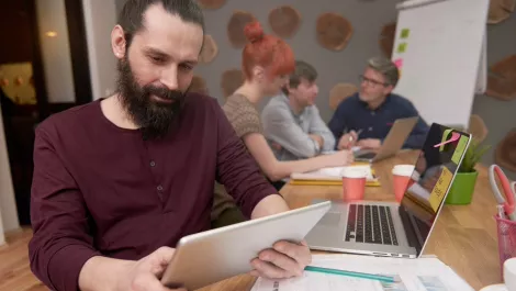 Business tablet demand ramping up