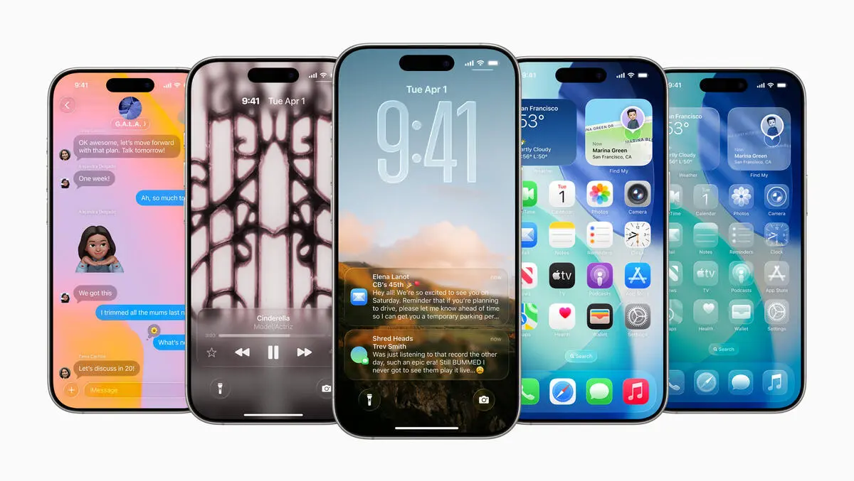 Apple unveils iOS 26 with Liquid Glass, smarter features & redesign
