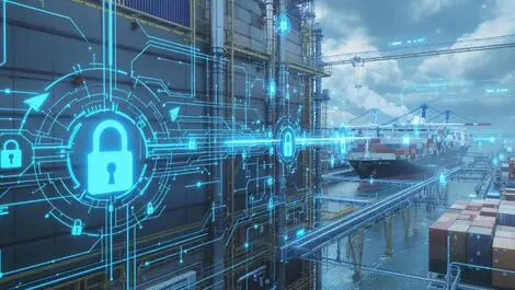 Ai driven industrial security factories cargo ships offices efficiency