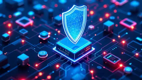 Secure digital shield protecting interconnected computer servers enterprise cybersecurity threat detection