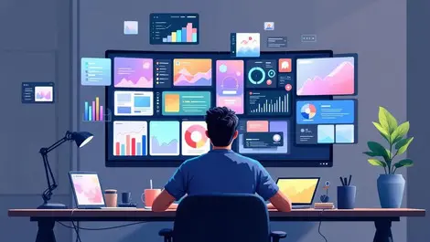 Ai assisted ui generation developer desk modular web app mockups