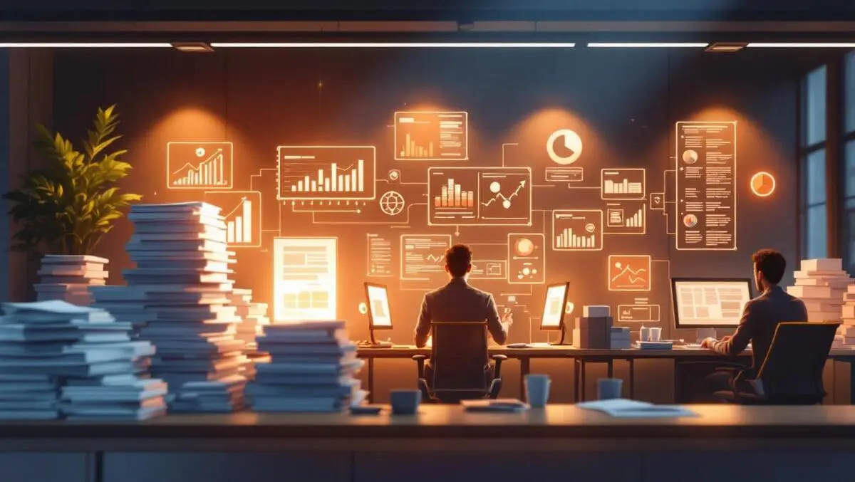 Corporate office paperless to digital streams ai workflows