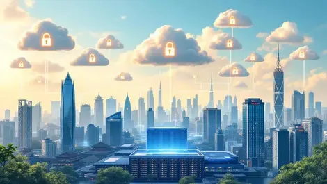 Se asia city skyline multi cloud secure data center growth