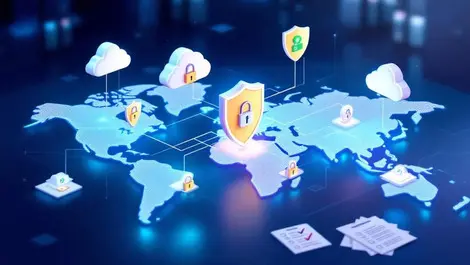 Secure cloud datacenter us uk worldmap audited compliant resilient