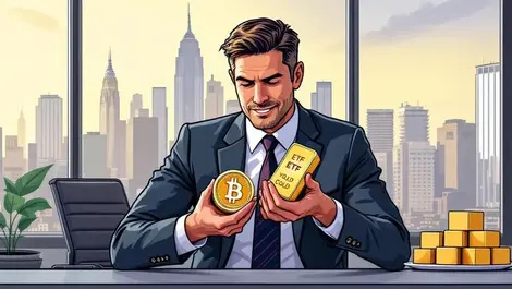 Institutional investor swapping bitcoin for gold etf melbourne