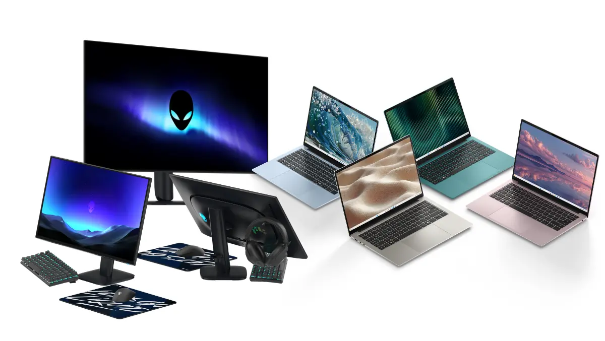 Dell adds 14S laptop and two Alienware OLED monitors