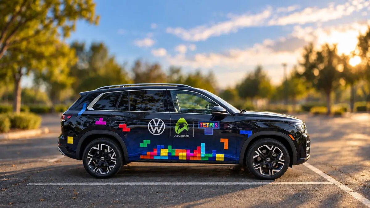 Volkswagen adds Tetris to Atlas infotainment screen
